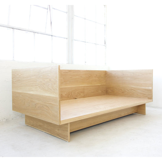 Solid Oak Daybed |  MCM bed | Wooden bed | Minimalist Bed | Twin bed | Custom-made wooden daybed LA