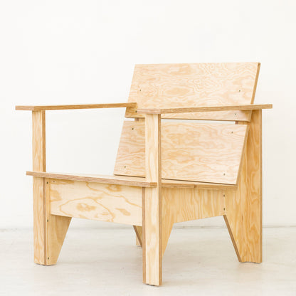 Plywood Chair | Pair | Modern Furniture | Brutalist Design | Beton Brut | Plywood Furniture | Doug Fir Chair