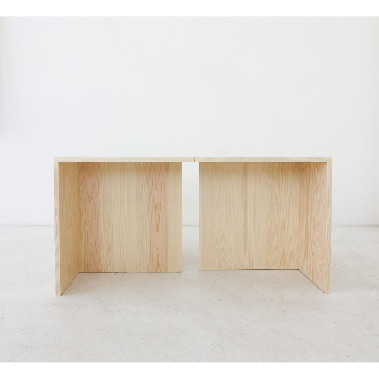 Side Table | Solid Wood Side Table | Modern End Table | Pair | Made in LA